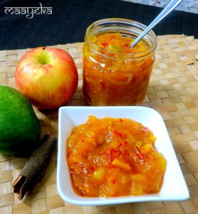 Kashmiri Apple and Raw Mango Chutney