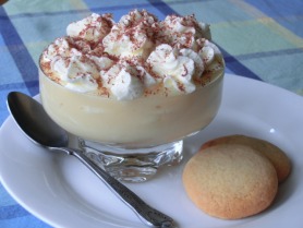 Banana Pudding with Vanilla Biscuit