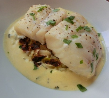 Zesty Cod Loin with Bubble and Squeak
