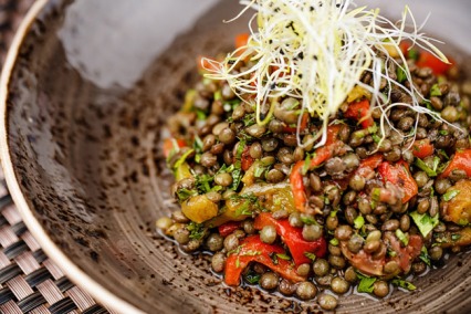 Lentil Salad by Iris Abu Dhabi