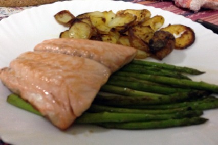Healthy Salmon Dinner