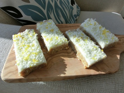 Lemon and Coconut Slices