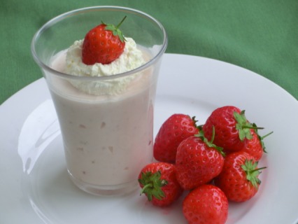 Strawberry and White Chocolate Mousse