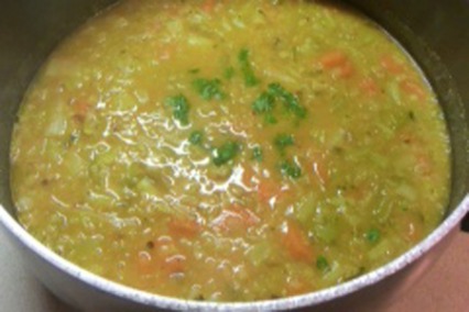 Spicy Moroccan Lentil Soup