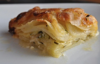 Zucchini and Sweet Potato Gratin