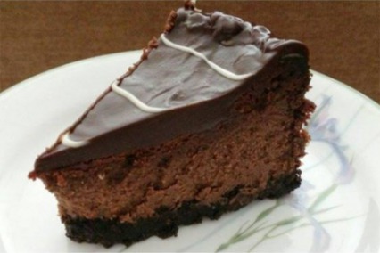 Chocolate cheesecake
