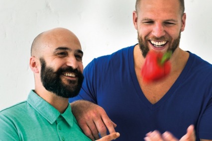 Rugby star James Haskell